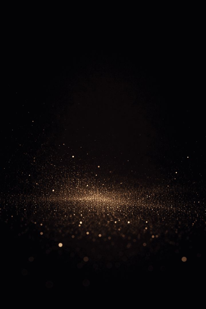 Golden dust on black velvet minimalist wallpaper