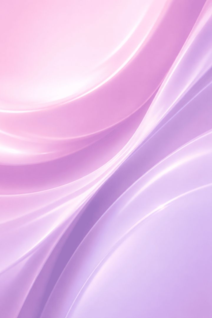 Soft pastel curves and reflections abstract wallpaper